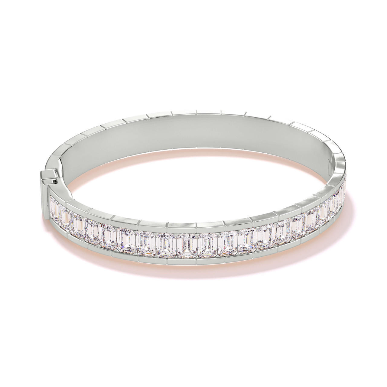 Magna Bracelet with White Baguette Cut Diamonds – Retrouvai
