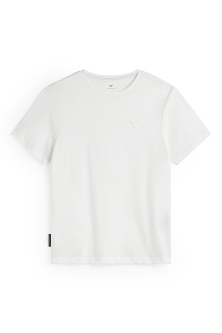 Embossed T-Shirt – Standard white