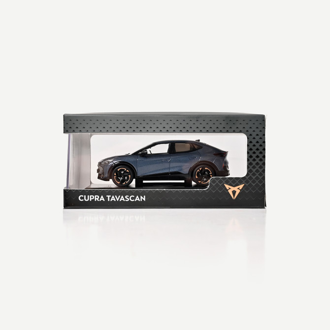 CUPRA Tavascan 1:43 Scale Model Car Blue