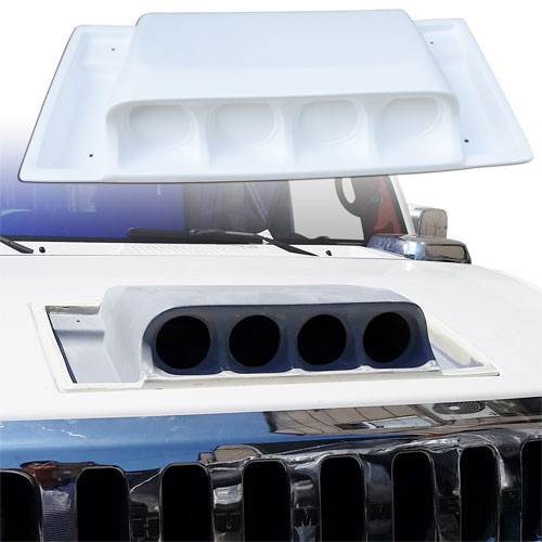 ModeloDrive FRP BNW Fog Light Hood Panel Housing > Hummer H2 2003-2009