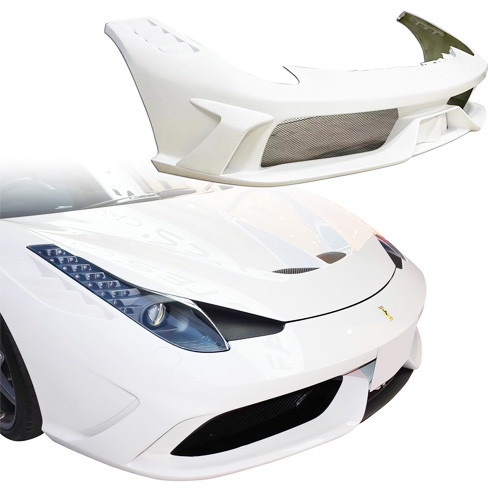 ModeloDrive FRP Speciale Style Front Bumper > Ferrari 458 2015-2020