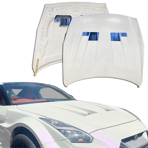 ModeloDrive FRP LBPE SE Hood > Nissan GT-R GTR R35 2009-2016