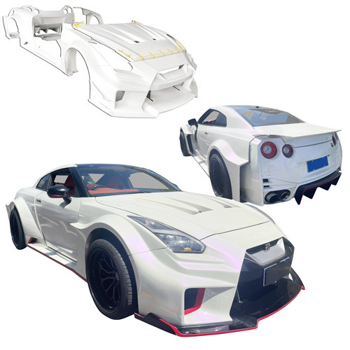 ModeloDrive FRP LBPE SE Wide Body Kit > Nissan GT-R GTR R35 2009-2016