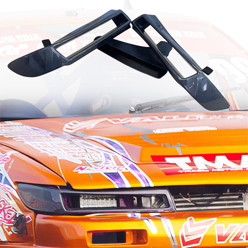 ModeloDrive Carbon Fiber ORI Headlight Housings 2pc > Nissan Silvia (S13) 1989-1994