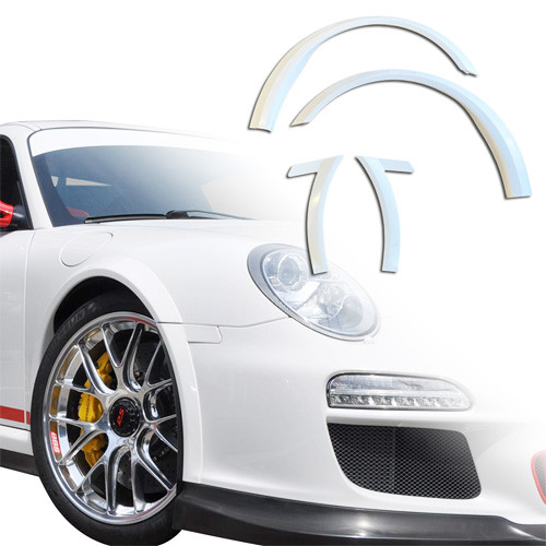 ModeloDrive FRP GT3 RS Fender Flares (front) 4pc > Porsche 911 (997) 2005-2012