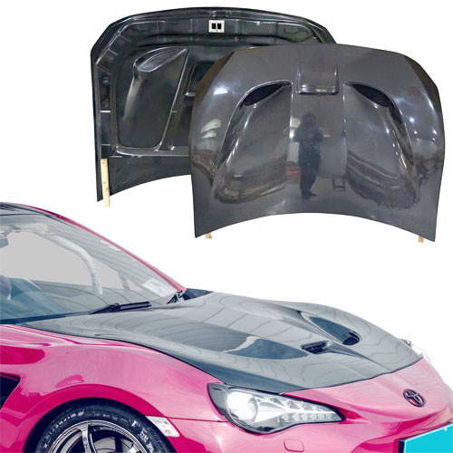 ModeloDrive Carbon Fiber SRG Hood > Toyota 86 2017-2020