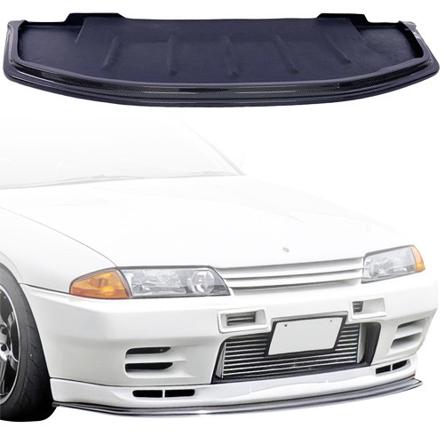 ModeloDrive Carbon Fiber ABFL Front Lip Valance > Nissan Skyline R32 GTR 1990-1994 > 2dr Coupe