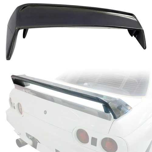 ModeloDrive Carbon Fiber OER GTR Spoiler Wing (upper) > Nissan Skyline R32 1990-1994 > 2dr Coupe