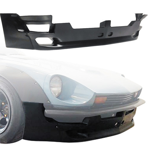 VSaero FRP TKYO Wide Body Lower Half Front Bumper > Datsun 280Z S30 1975-1978 > 2/4 Seater (vsaero_109108)