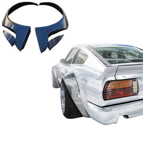 VSaero FRP TKYO Wide Body Fenders (rear) 90mm > Datsun 280ZX S130 1979-1983 > 2 Seater (vsaero_109341)