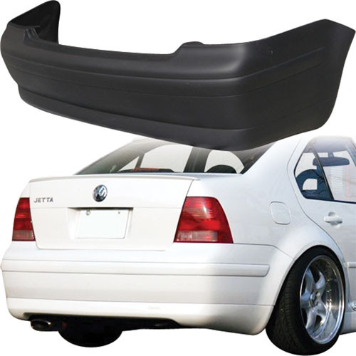 VSaero FRP CARA Rear Bumper > Volkswagen Jetta MK4 1999-2004 (vsaero_100343)