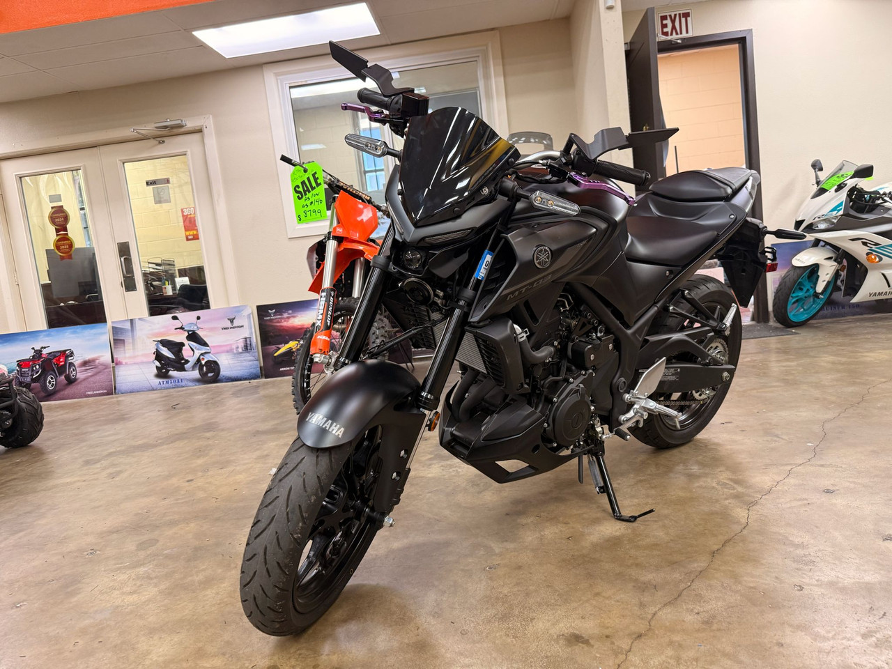 Pre-Owned 2024 Yamaha MT-03 | Used 321cc Naked Sport Motorcycle