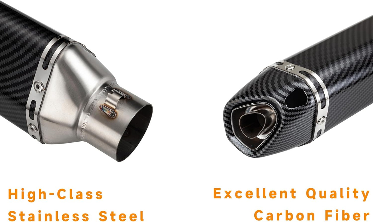 Lesiyou Muffler Mid Pipe Ninja 400/500