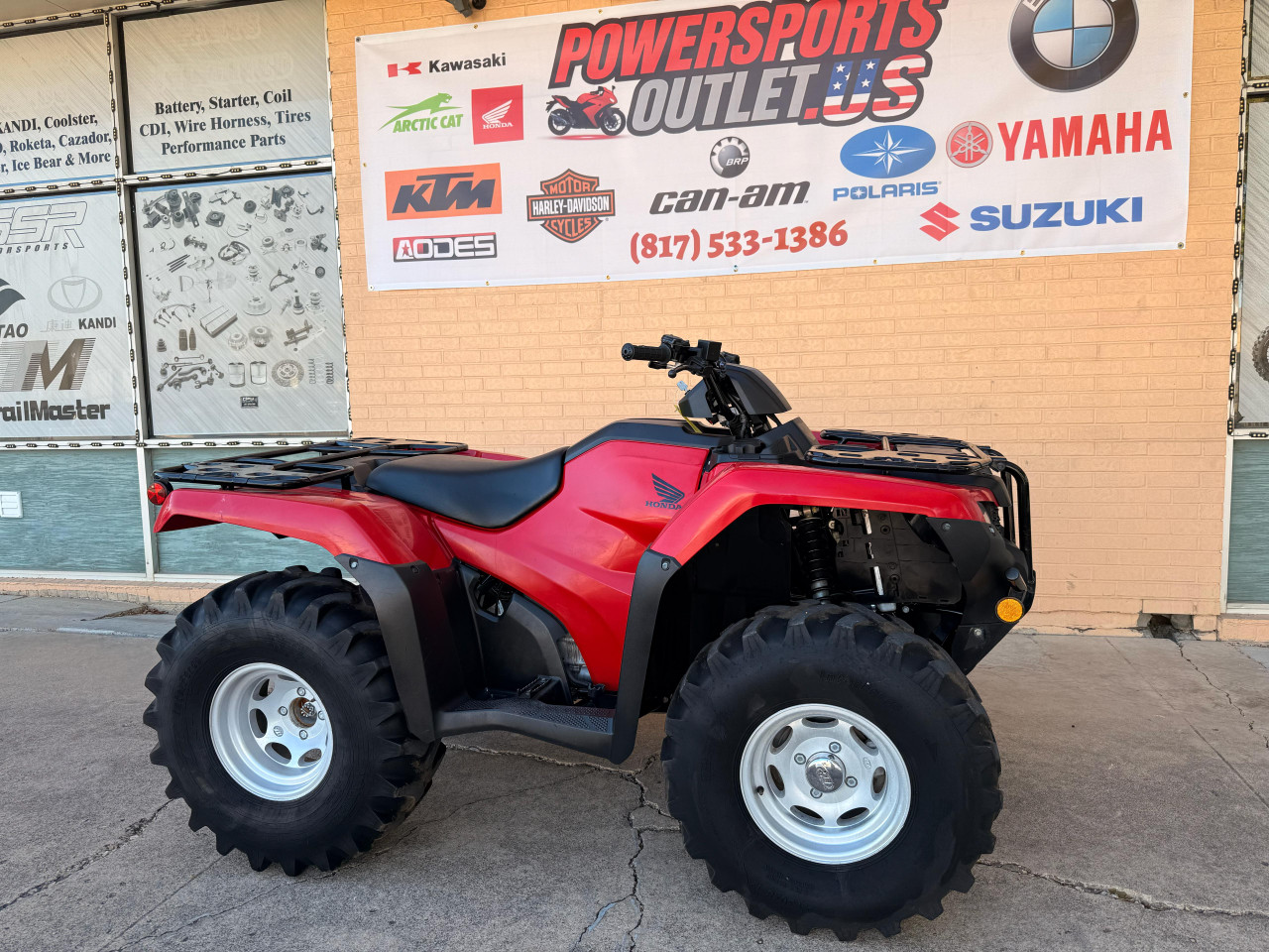 2024 Honda Rancher 4x4 Manual Shift Utility