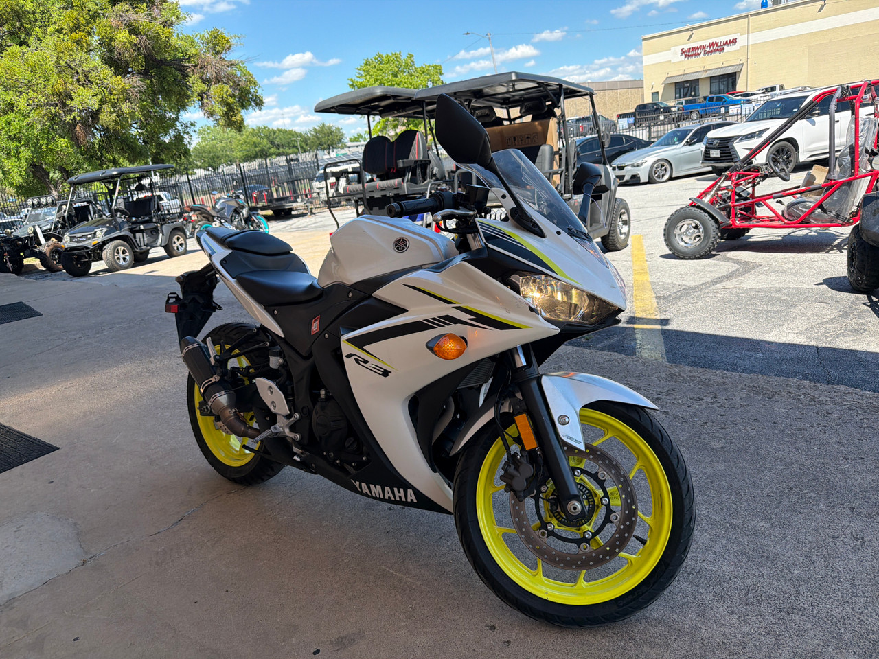 Used 2018 Yamaha YZF-R3 Sport Motorcycle