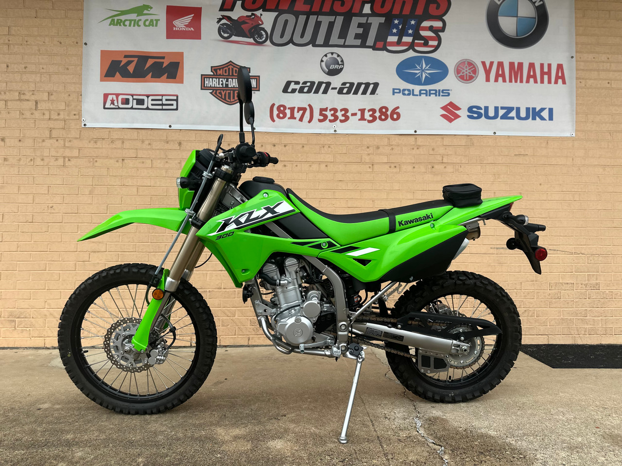【300着限定】LIDNM DOUBLE CLOTH MOTORCYCLE 2025 Kawasaki KLX300 | 292cc Dual-Sport Motorcycle