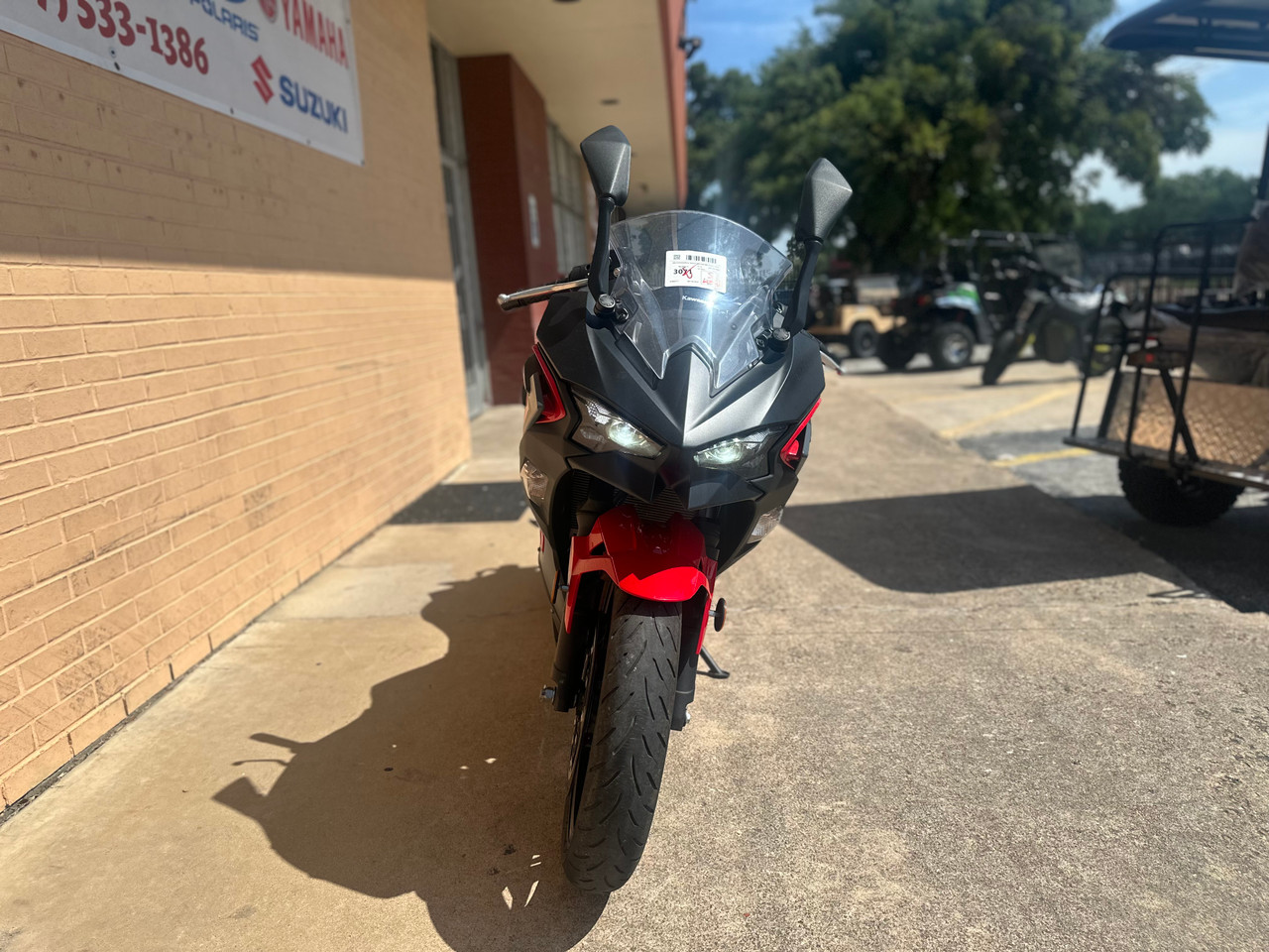 2024 Kawasaki Ninja 500 ABS Red Metallic for Sale | Sport Motorcycle
