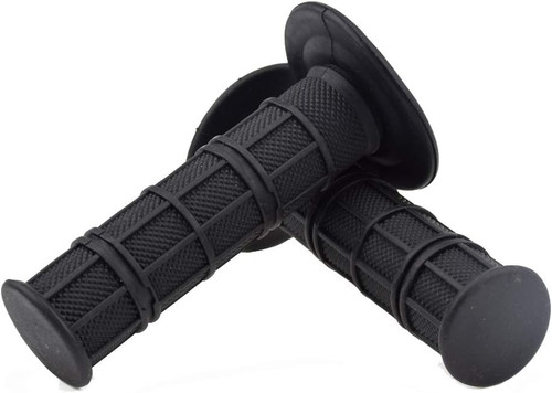 22mm 7/8" Universal Motorcycle Rubber Handlebar Grips Compatible with KLX SDG XR CRF 70cc 50cc PW 80 KLX110 SDG SSR YZF WRF KXF TTR RMZ Motocross Dirt Pit Bike Red Parts