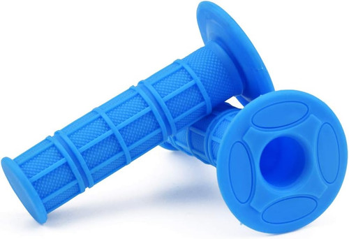 22mm 7/8" Universal Motorcycle Rubber Handlebar Grips Compatible with KLX SDG XR CRF 70cc 50cc PW 80 KLX110 SDG SSR YZF WRF KXF TTR RMZ Motocross Dirt Pit Bike Red Parts