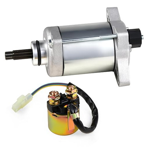 Starter Motor - Honda Rancher 420 Accessories & Powersports Parts for TRX420/Foreman 500/Pioneer 500- Replaces 31200-HP5-601, 31200-HR0-F01, 31200-HN5-M01, 31200-HN5-671