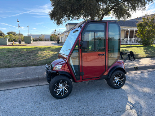 New Massimo MVR HVAC Electric Golf Cart - Fully Enclosed, Heated & Cooled Cabin