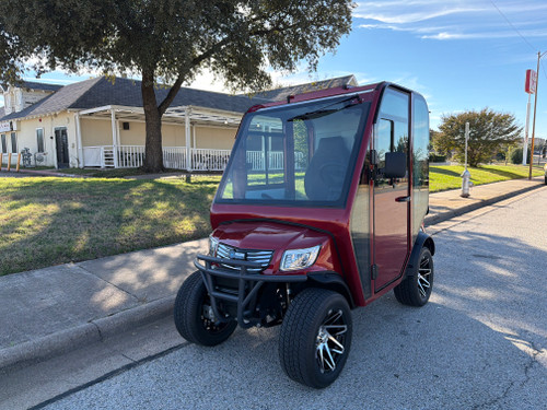 New Massimo MVR HVAC Electric Golf Cart - Fully Enclosed, Heated & Cooled Cabin