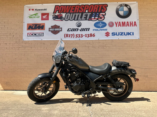Pre-Owned 2023 Honda CMX500A2 Rebel ABS – 471cc Cruiser Motorcycle with Fuel Injection