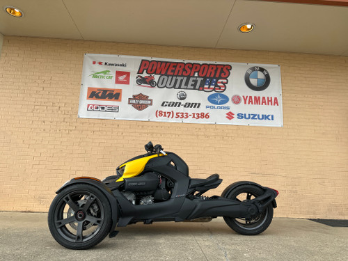 Pre-Owned 2022 Can-Am Ryker 600 ACE – 600cc Automatic 3-Wheel Sport Trike