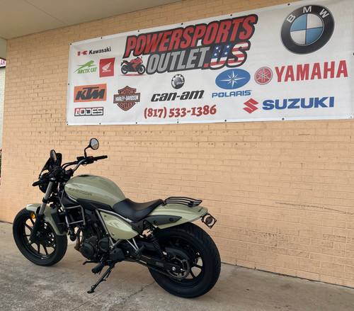 Pre-Owned 2025 Kawasaki Eliminator ABS – 451cc Lightweight Cruiser Motorcycle
