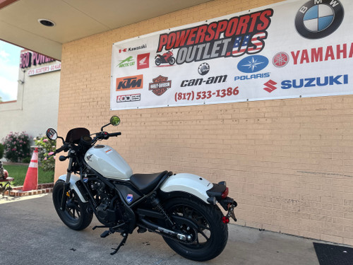 Pre-Owned 2025 Honda Rebel 500 ABS (CMX500A) for Sale – 471cc Lightweight Cruiser Motorcycle