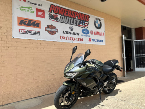 Pre-Owned 2024 KAWASAKI Ninja 650 – 649cc Sport Motorcycle | TFT Display, Traction Control & ABS