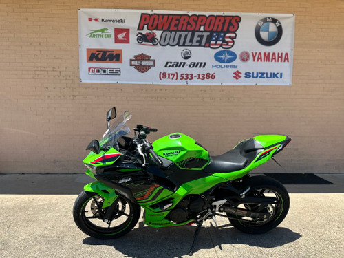 Pre-Owned 2024 KAWASAKI Ninja 500 KRT SE ABS (EX500JRFAL) – 451cc Sport Motorcycle
