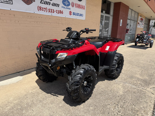 Pre-Owned 2024 Honda FourTrax Rancher 4x4 Automatic DCT IRS EPS – TRX420FA5 Utility ATV