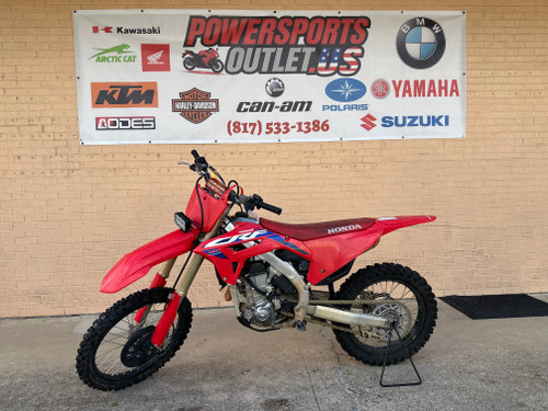 Pre-Owned 2023 Honda CRF450R – 449cc Motocross Race Dirt Bike