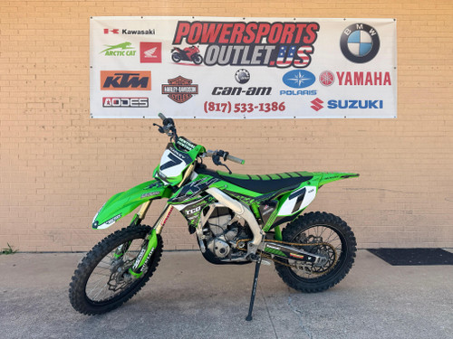 Pre-Owned 2022 Kawasaki KX450X – 449cc Off-Road Competition Motorcycle