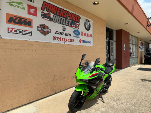 Pre-Owned 2024 Kawasaki Ninja 500 KRT Edition (EX500HRFAL) – 451cc Sport Motorcycle