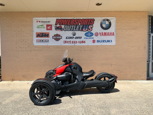 Pre-Owned 2022 Can-Am Ryker 600 ACE – 600cc 3-Wheel Automatic Roadster
