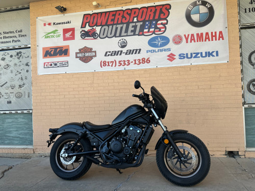 Pre-Owned 2023 Honda CMX500 Rebel – 471cc Cruiser Motorcycle For Sale