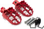 Dirt Bike Footrest,Aluminium Footpegs Pedals,for XR50R PW50 CRF70 TW200 KLX110 CRF50 50cc 70cc 90cc 110cc 125cc TaoTao Motorcycle Part