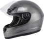 Gloss Black DOT Flip-Up Full Face Motorcycle Helmet with Sun Shield – Street, Dirt Bike, ATV, Off-Road, Motocross