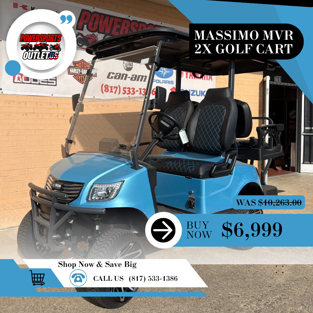 Massimo MVR 2X Golf Cart
