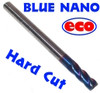 4mm x .5mm RADIUS HARD CUT CARBIDE END MILL (eco)