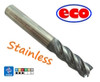 12mm CARBIDE END MILL VARIABLE Stainless and Steel (eco)