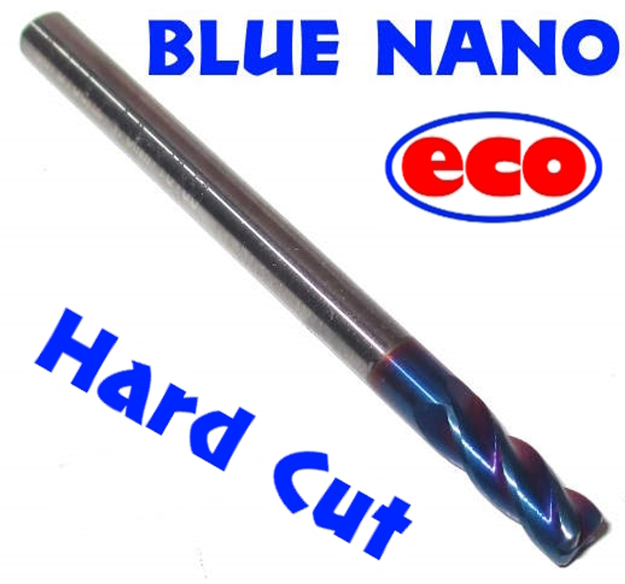 4mm HARD CUT CARBIDE END MILL (eco)