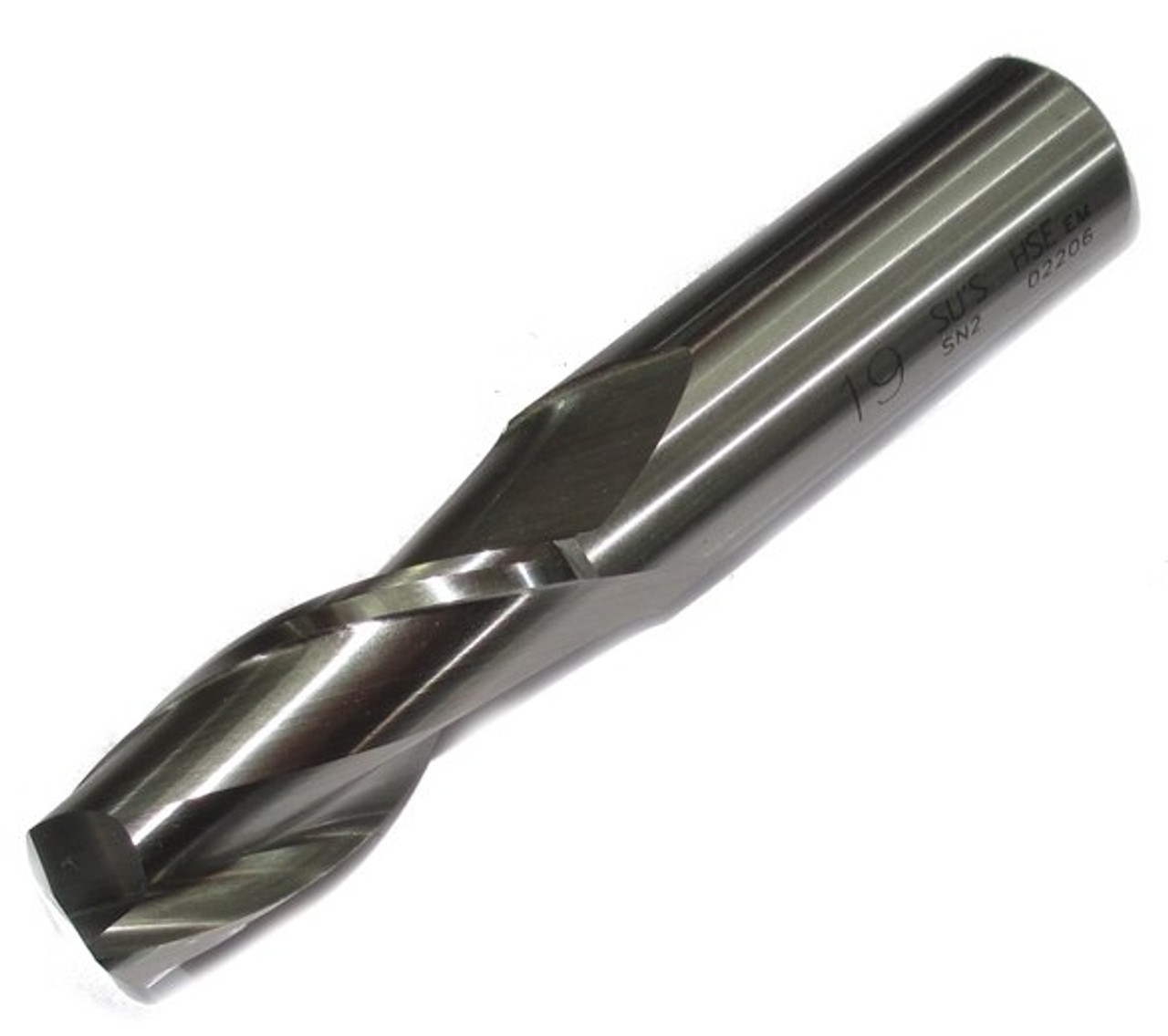 19mm SLOT DRILL PLAIN SHANK HSS-Co