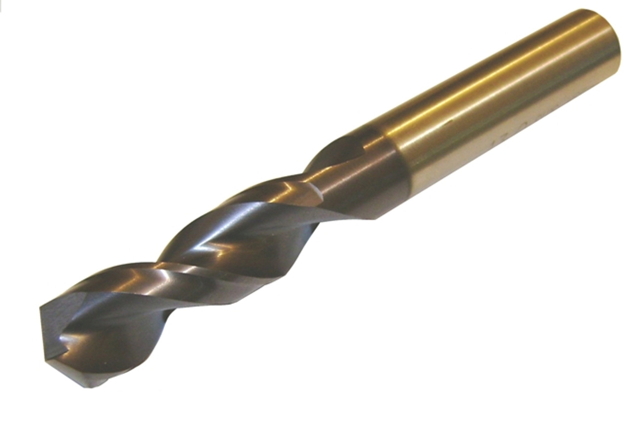 2mm PARABOLIC FLUTE COATED COBALT STUB DRILL