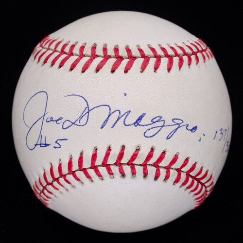 Incredible Joe DiMaggio #5 Signed Autographed OAL Baseball JSA LOA Graded 9