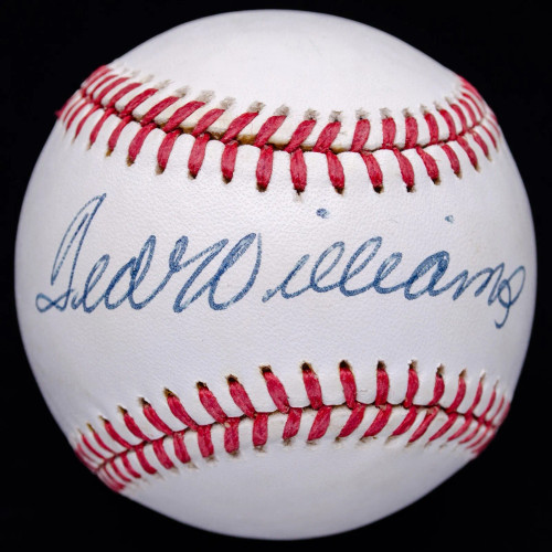 Ted Williams Signed OAL Baseball - Beautiful Condition!  JSA LOA #YY23182