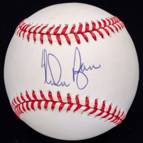Nolan Ryan Signed Official American League Baseball 1990s JSA COA #AU86911