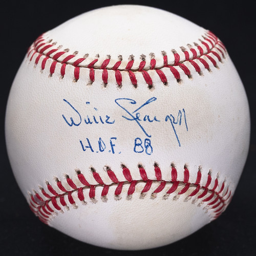 Willie Stargell HOF 88 Signed Official National League Baseball JSA COA #CB09172